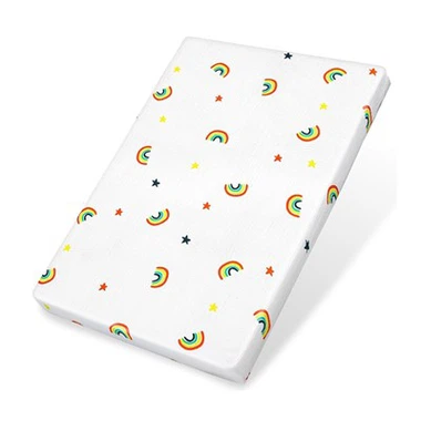 Bon matalàs portàtil més gruixut d'escuma de memòria per a nens petits Empaqueta i juga amb funda de recanvi